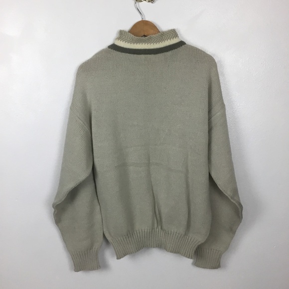 Vintage CIAO Sportswear Knit Acrylic Wool Blend Knit Pullover Sweater XL - Picture 3 of 11